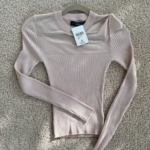 Forever 21 casual dusty pink sweater small
